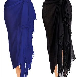 Long Sarong Swimsuit Cover up.
